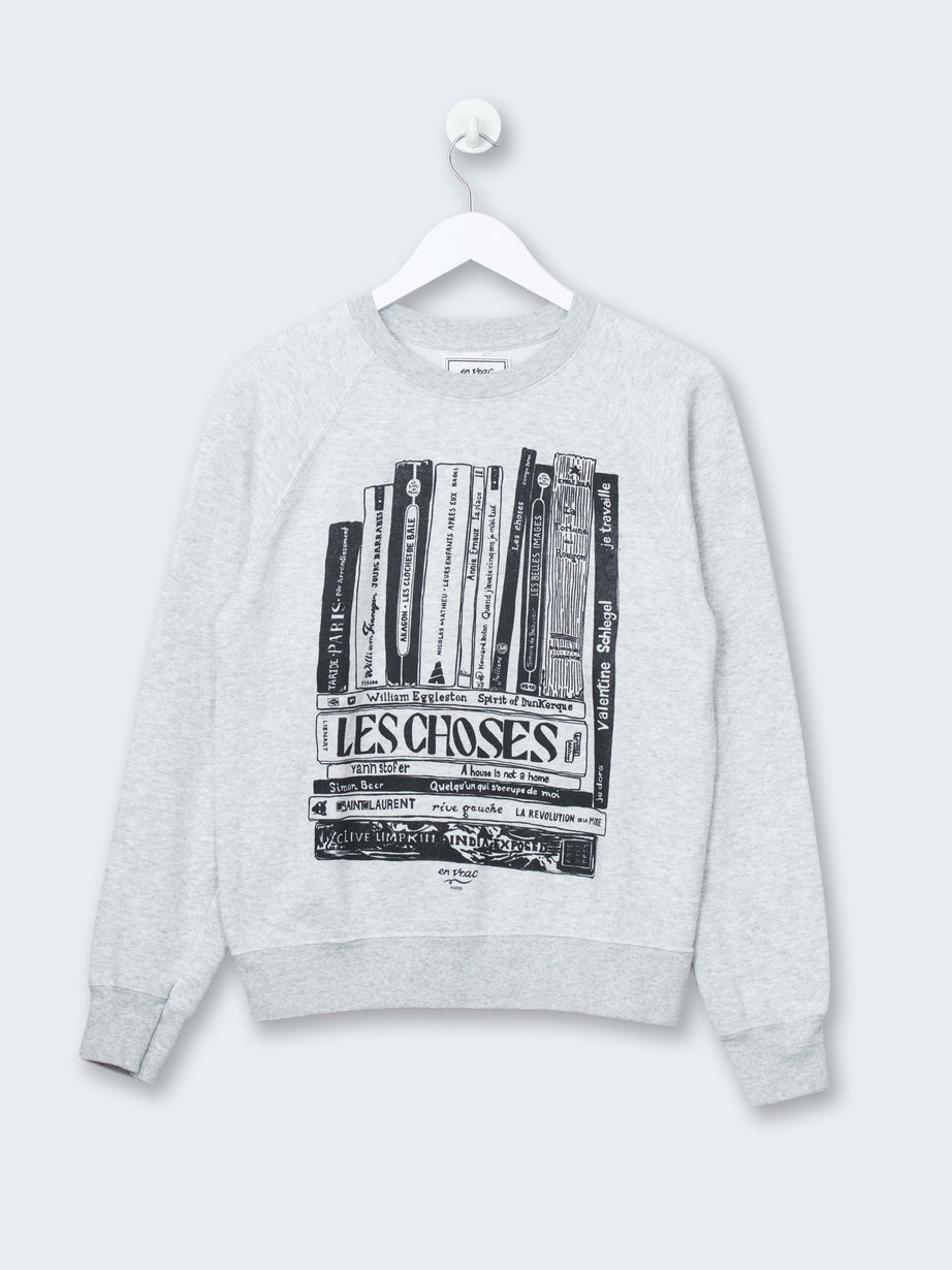 Sweat-shirt vintage Book Club