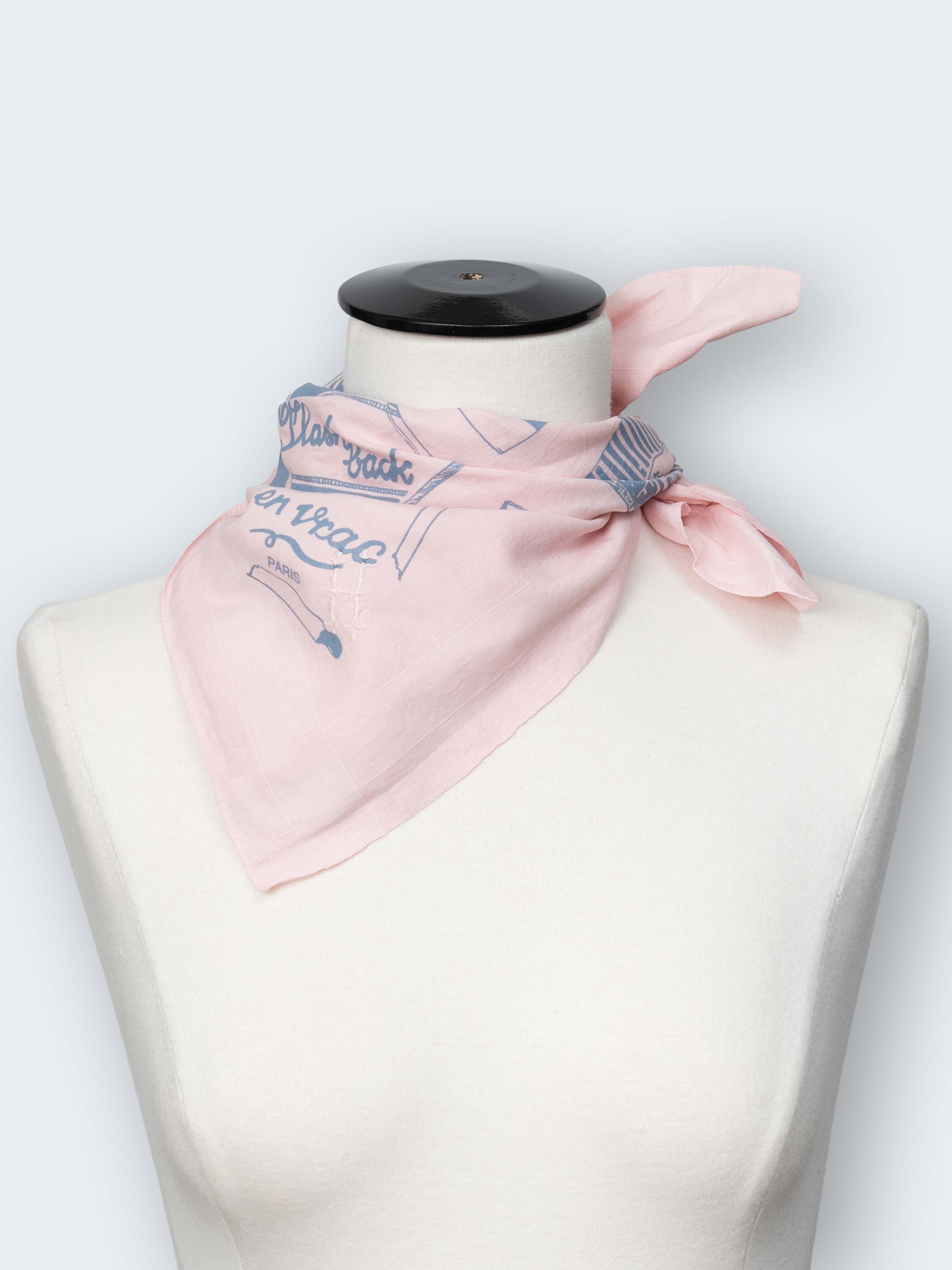 Bandana en voile de coton René's matches