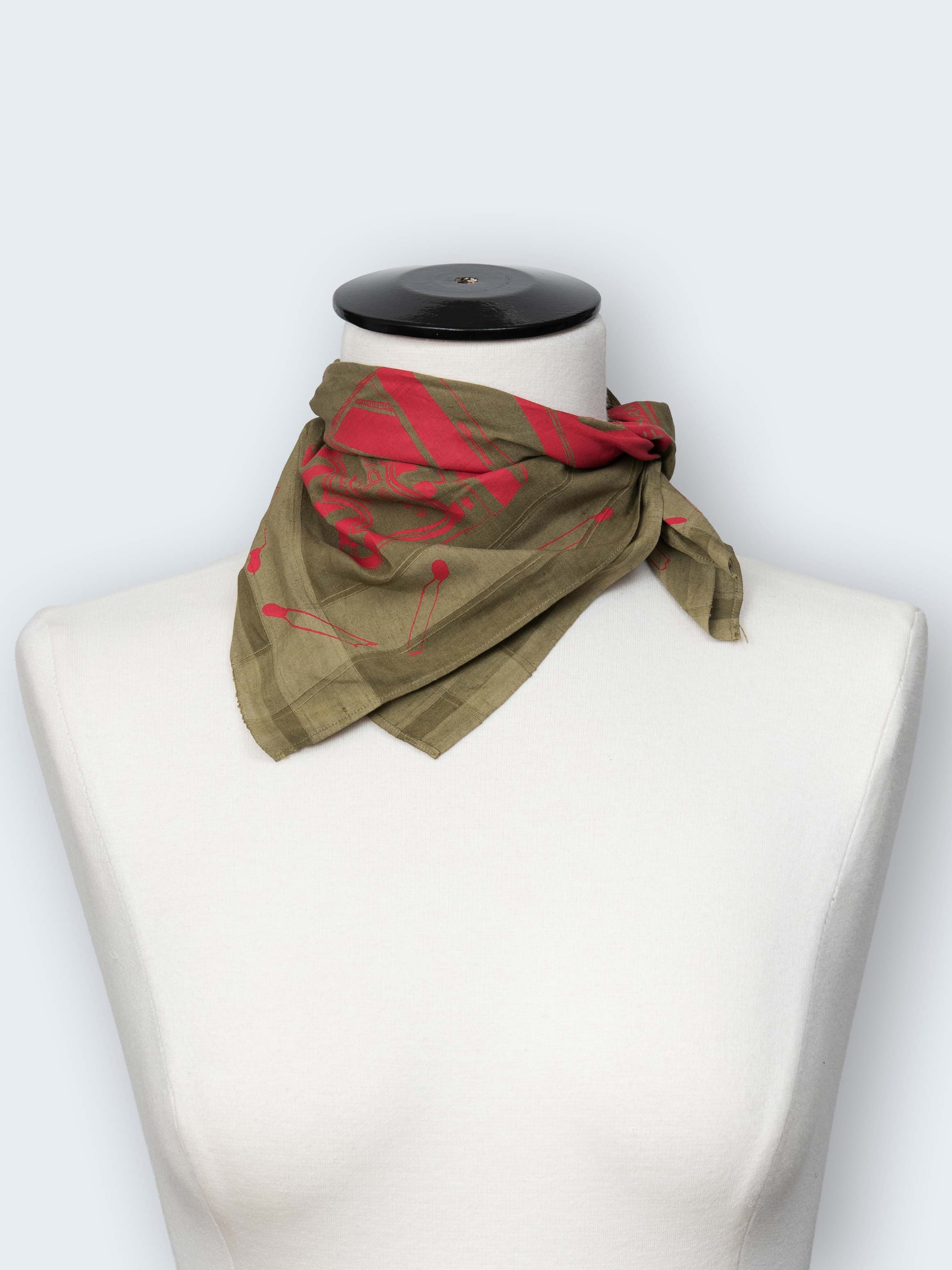 Bandana en voile de coton René's Matches