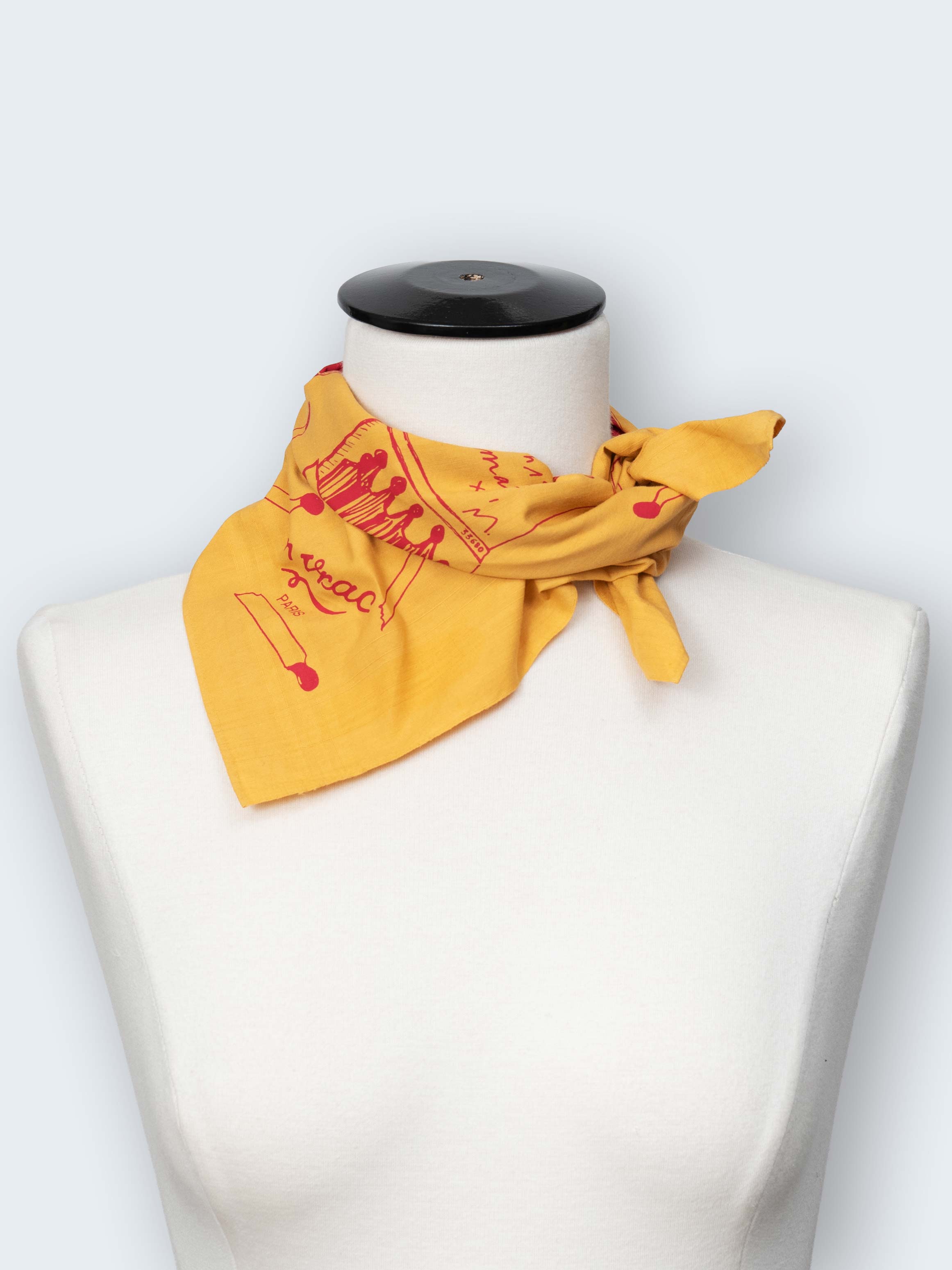 Bandana en voile de coton René's Matches