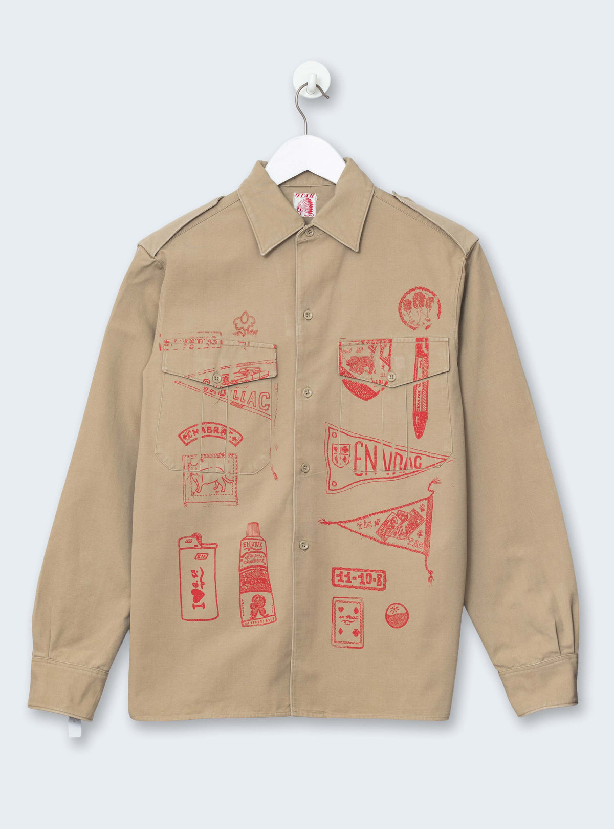 Chemise N°1012 - Ecussons En Vrac