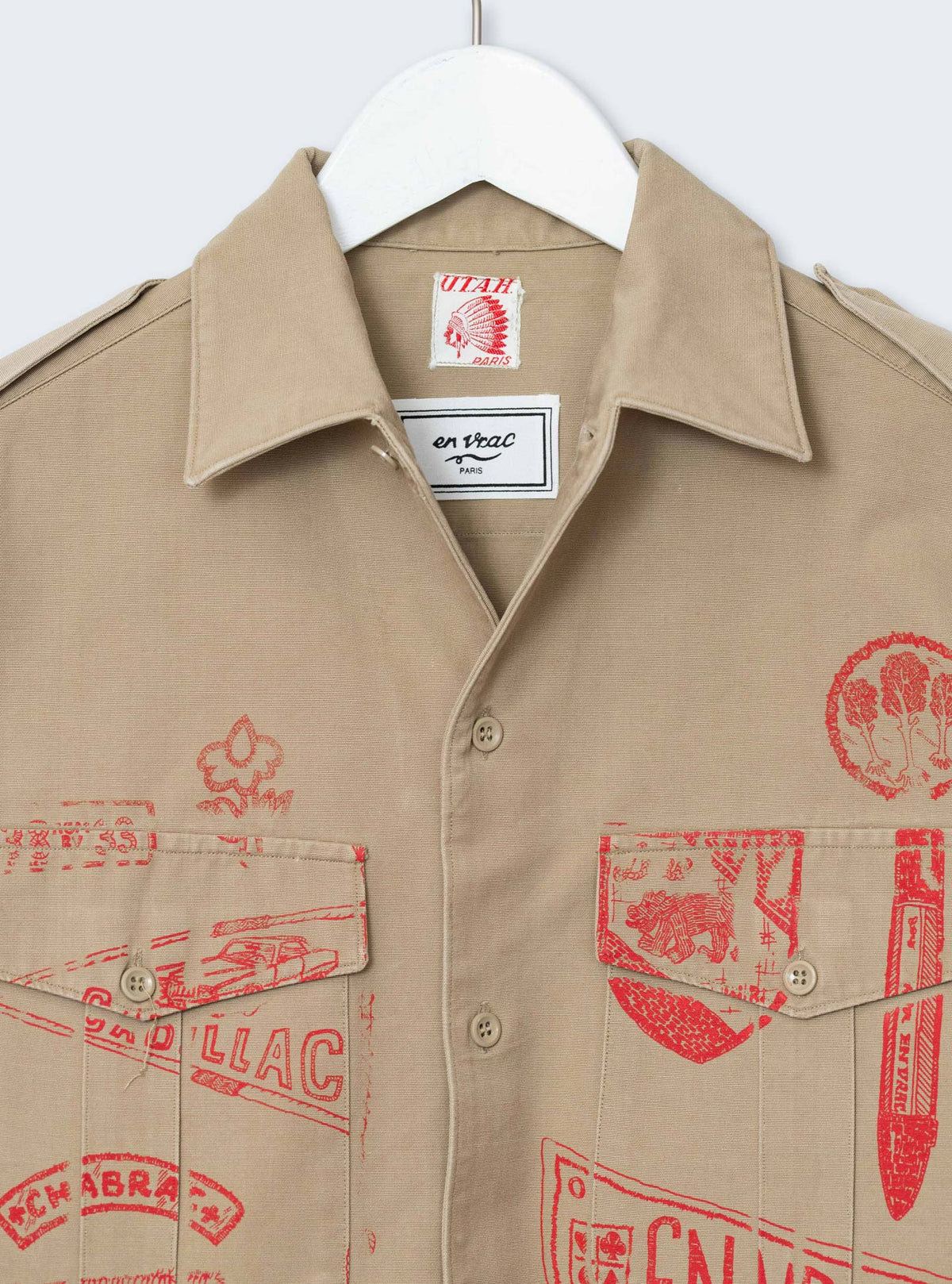 Chemise N°1012 - Ecussons En Vrac