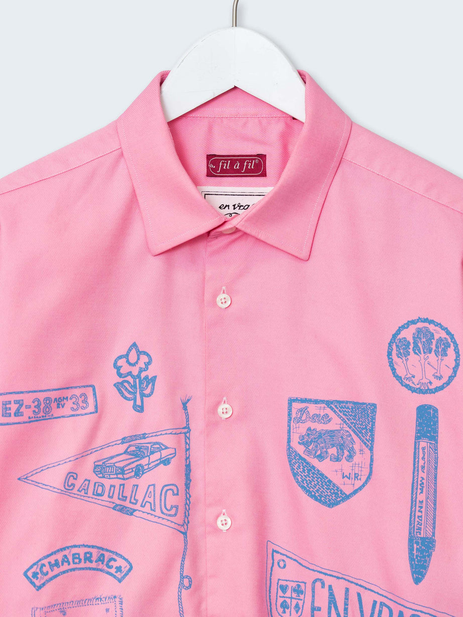 Chemise N°867 - Ecussons En Vrac