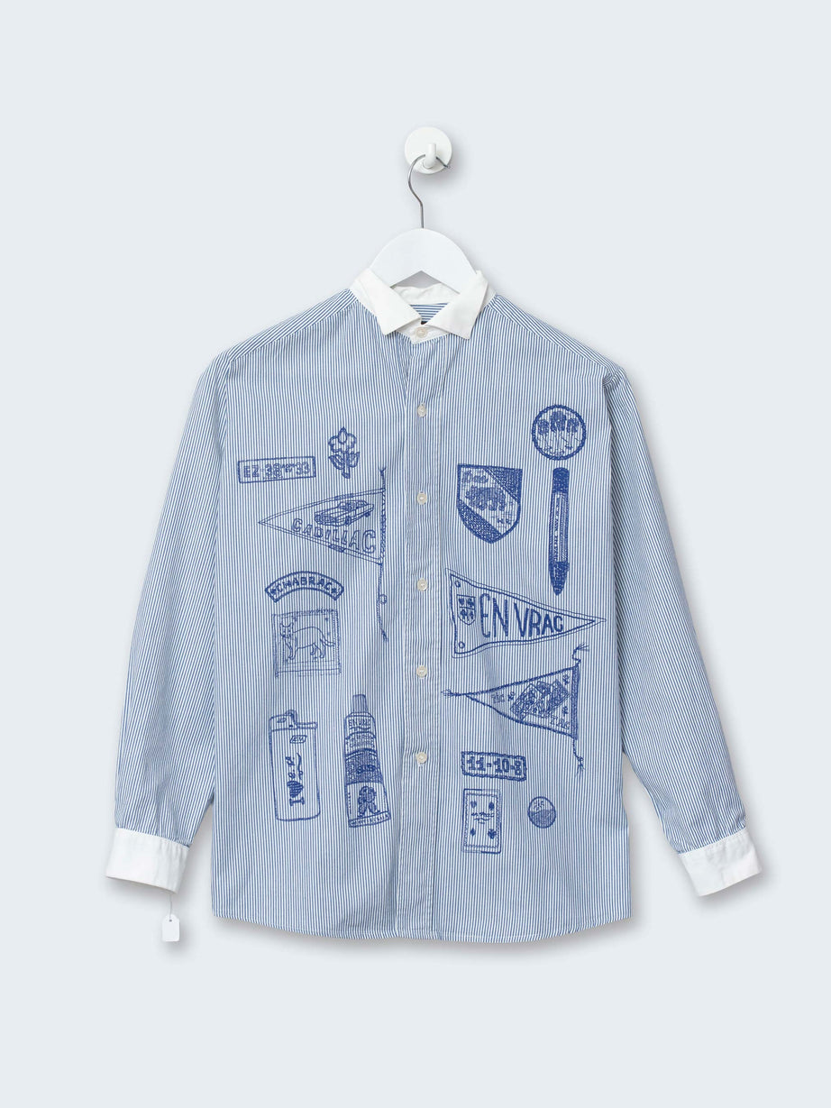 Chemise N°1017 - Ecussons En Vrac