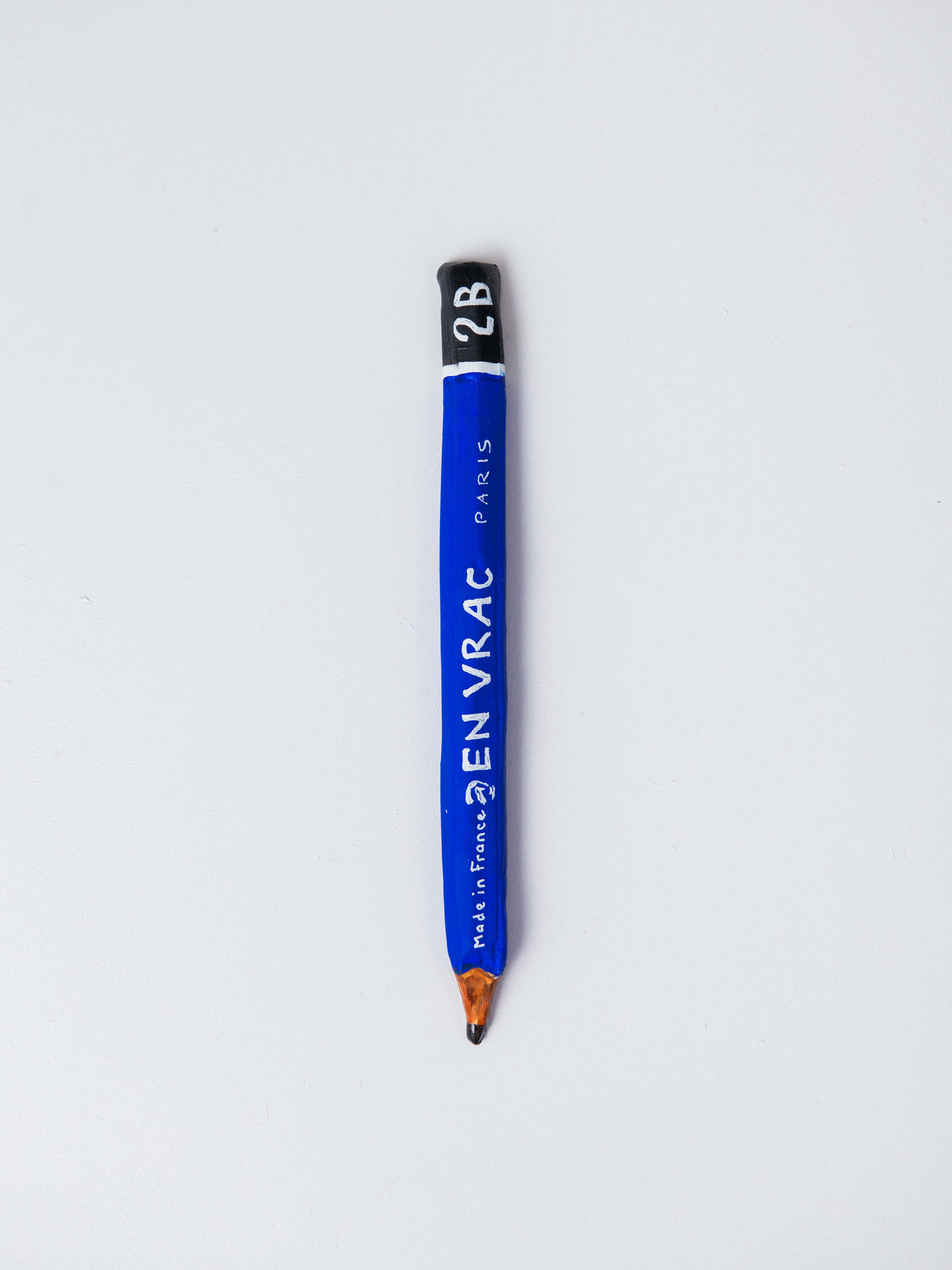 Crayon à papier bleu