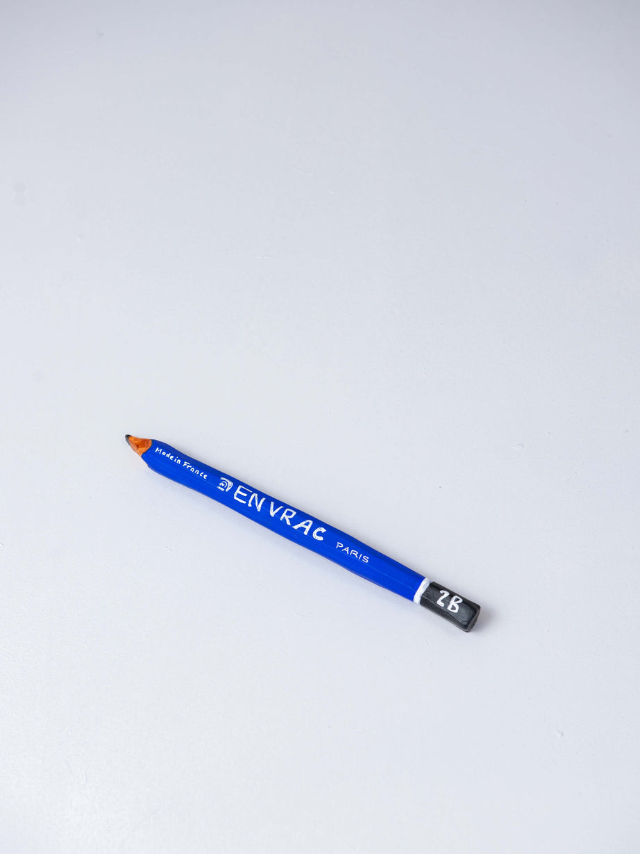 Crayon à papier bleu