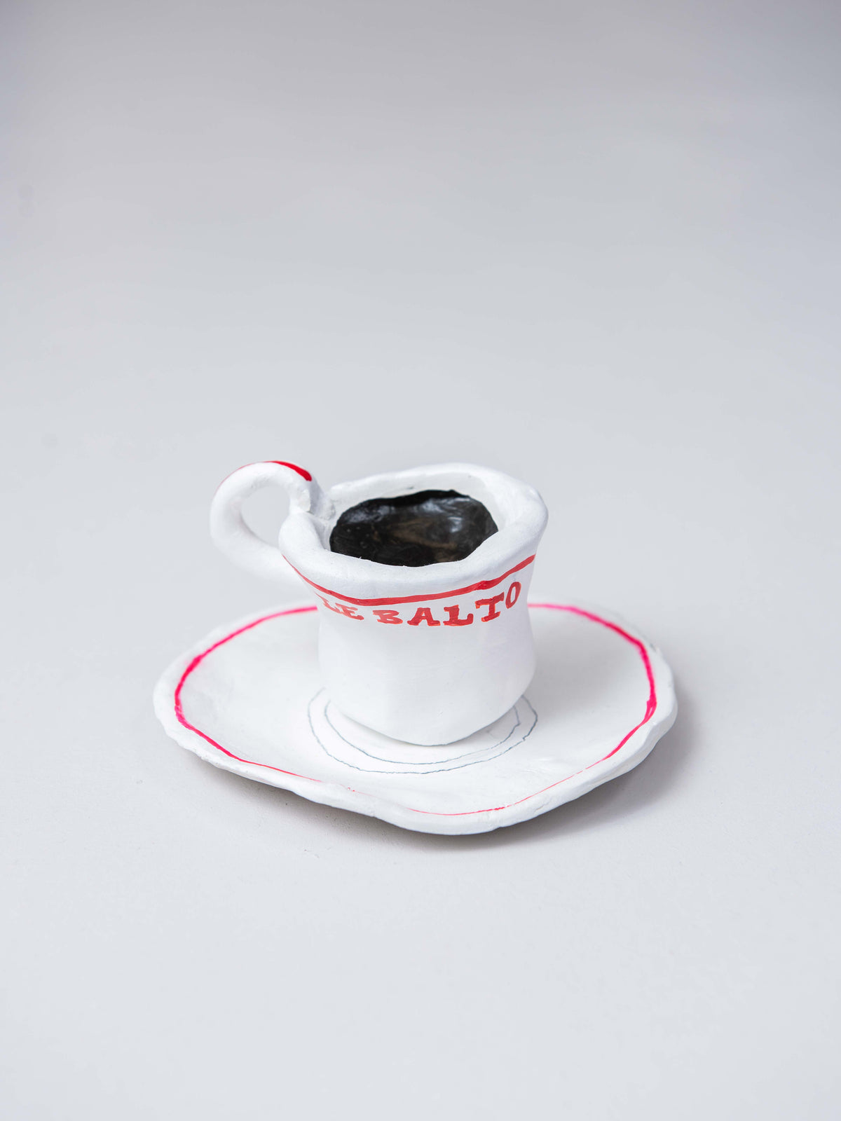 Tasse à café et sous-tasse Le Balto