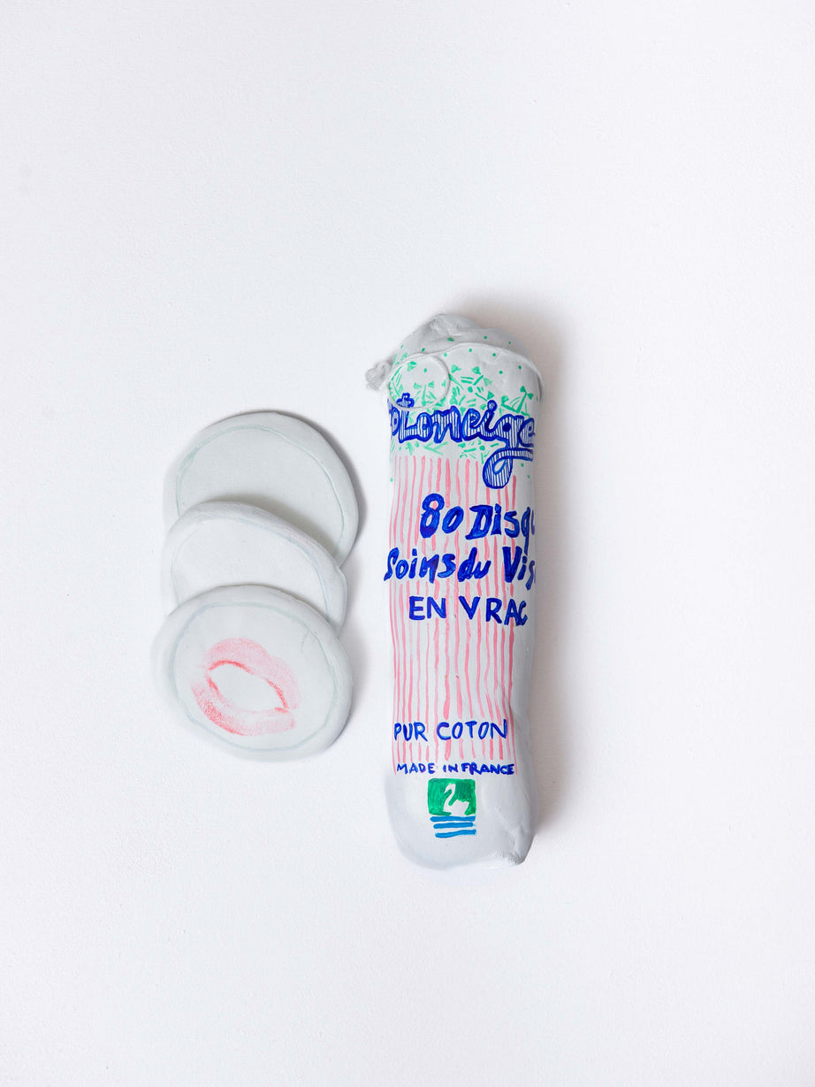 Paquet de cotons démaquillants