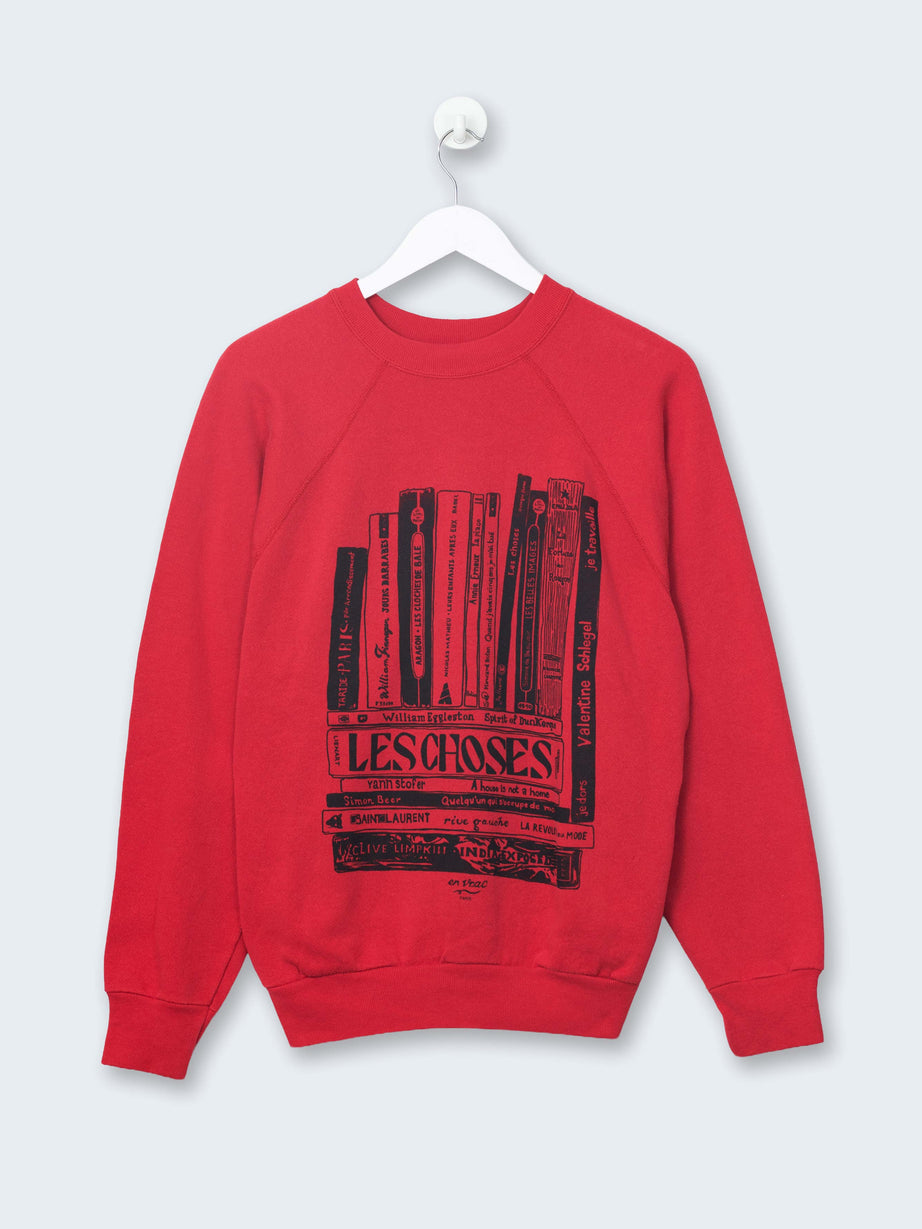 Sweat-shirt vintage Book Club